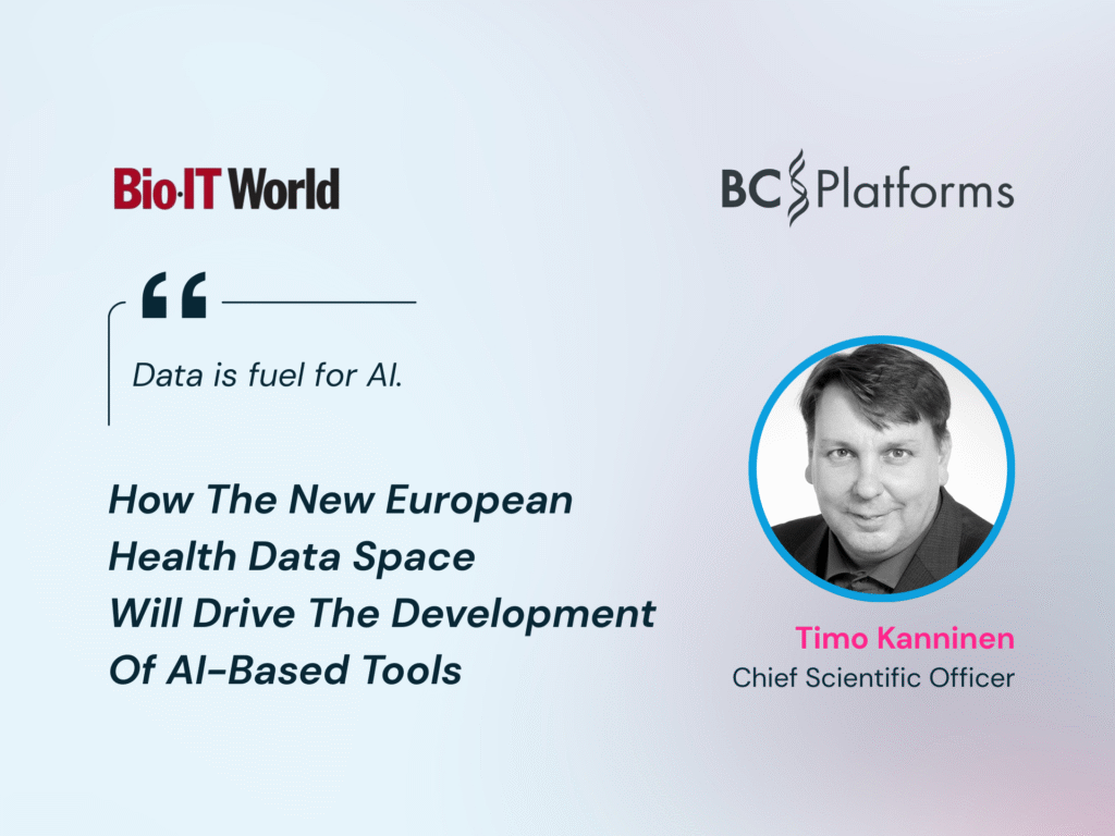 How The New European Health Data Space Will Drive The Development Of AI-Based Tools