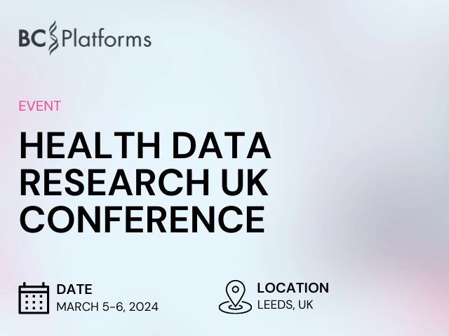 Health Data Research UK Conference 2024