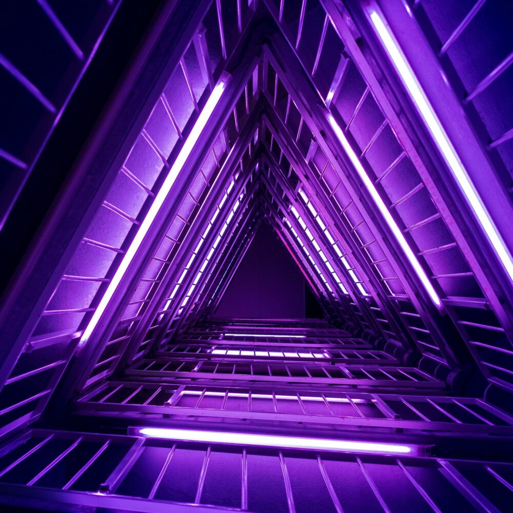 Image with neon lights