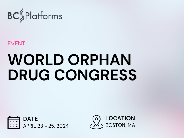 World Orphan Drug Congress 2024